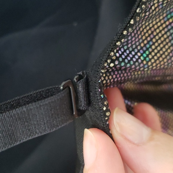 🎃Spirit Halloween 🧜♀️Mermaid corset top oilslick L - Picture 7 of 7